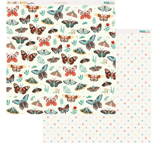 PIQUE-NIQUE Paper Pack 30X30