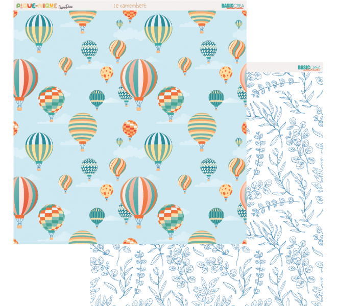 PIQUE-NIQUE Paper Pack 30X30