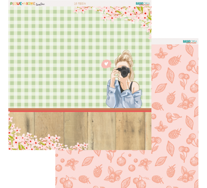 PIQUE-NIQUE Paper Pack 30X30