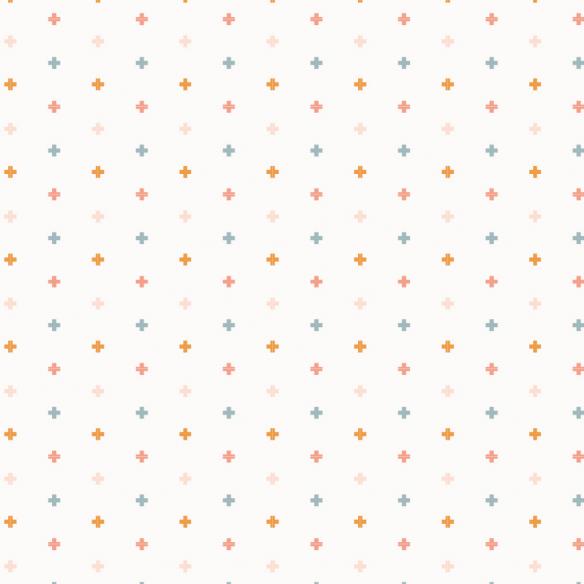 Tela de encuadernar Wilma Moon Cruces