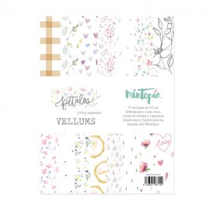 Pad 6x8 vellum-Colección Pétalos