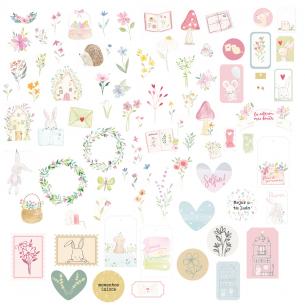 Die cuts Bosque-Colección Pétalos