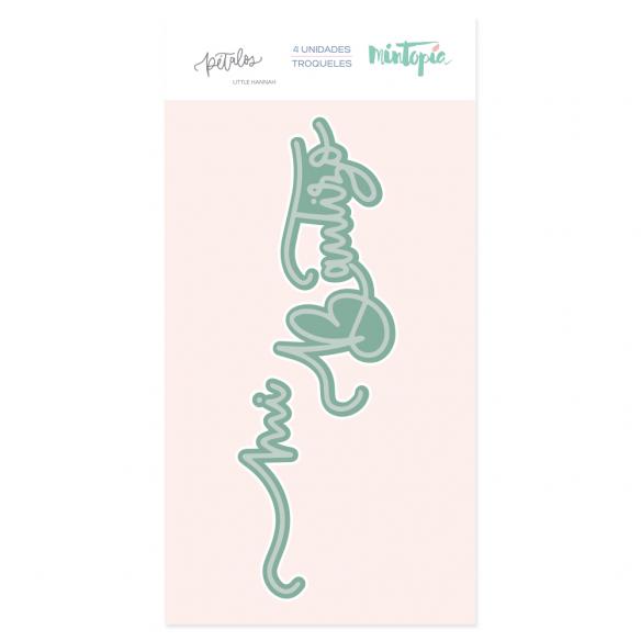 Troquel mi bautizo-Colección Pétalos