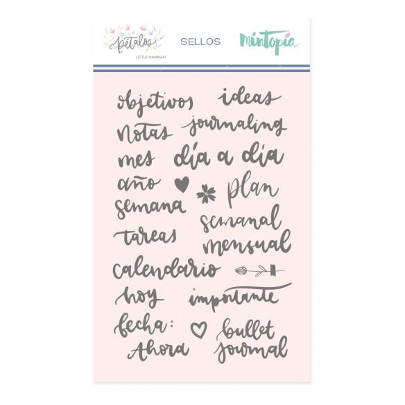 Sello Día a día-Colección Pétalos