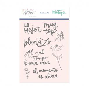 Sello No dejes de soñar-Colección Pétalos