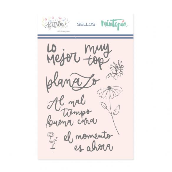 Sello No dejes de soñar-Colección Pétalos