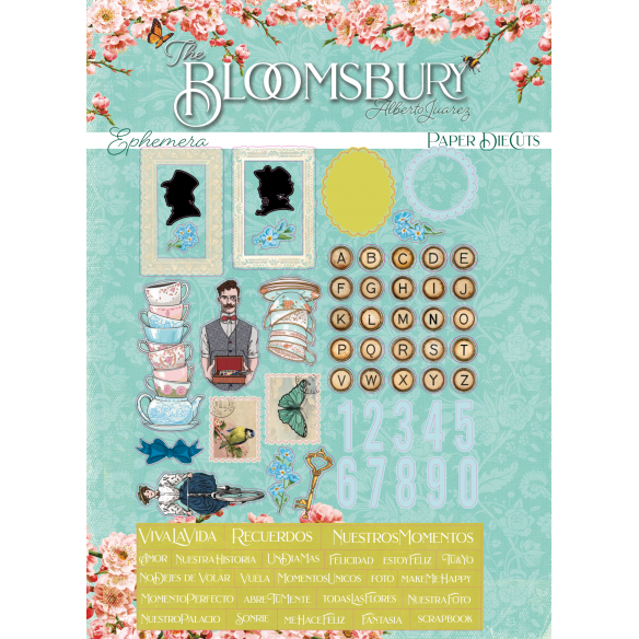 DIECUTS PAPEL THE BLOOMSBURY