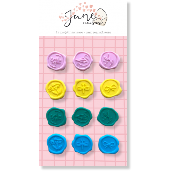 Pegatinas lacre JANE