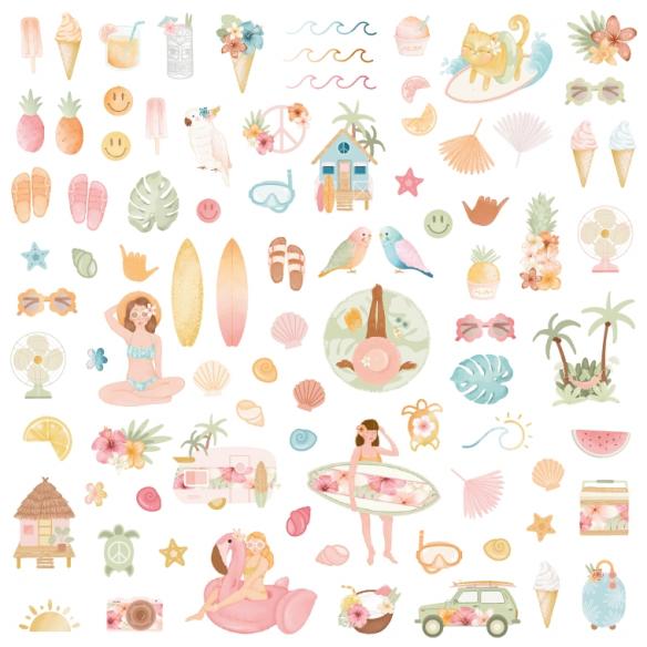 Die cuts ilustraciones