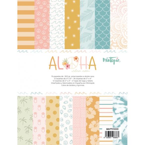 Pad 6x8 tarjetas Aloha