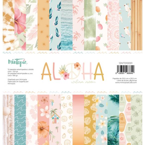 Papeles 12x12 Aloha