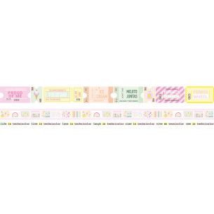 Washi tape MIAMI PEACH