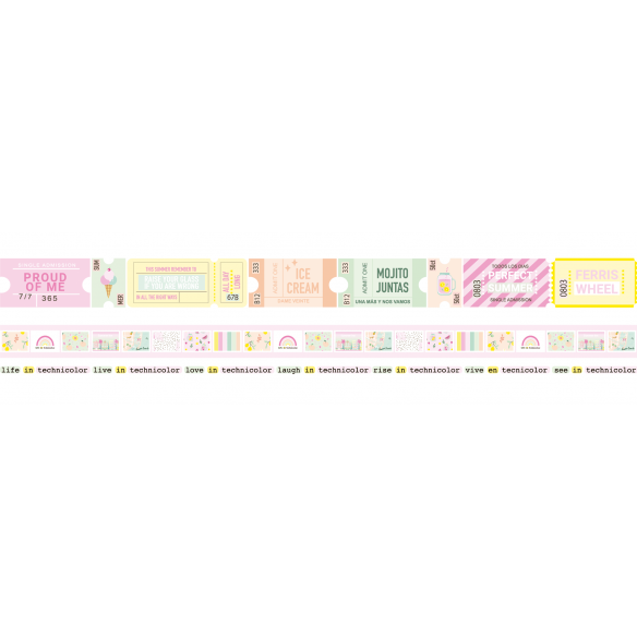 Washi tape MIAMI PEACH