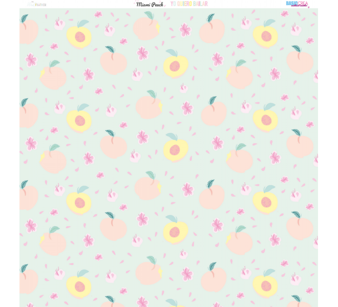 Colección de papel MIAMI PEACH
