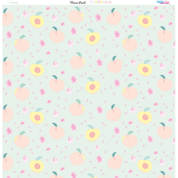 Colección de papel MIAMI PEACH