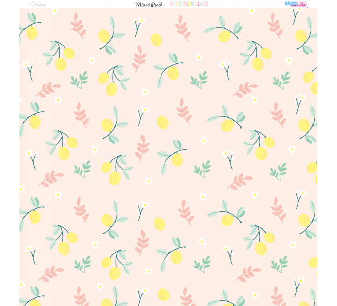 Colección de papel MIAMI PEACH
