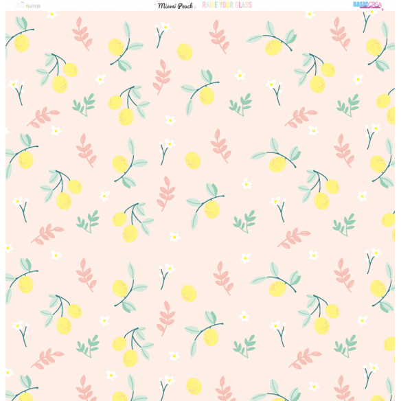 Colección de papel MIAMI PEACH