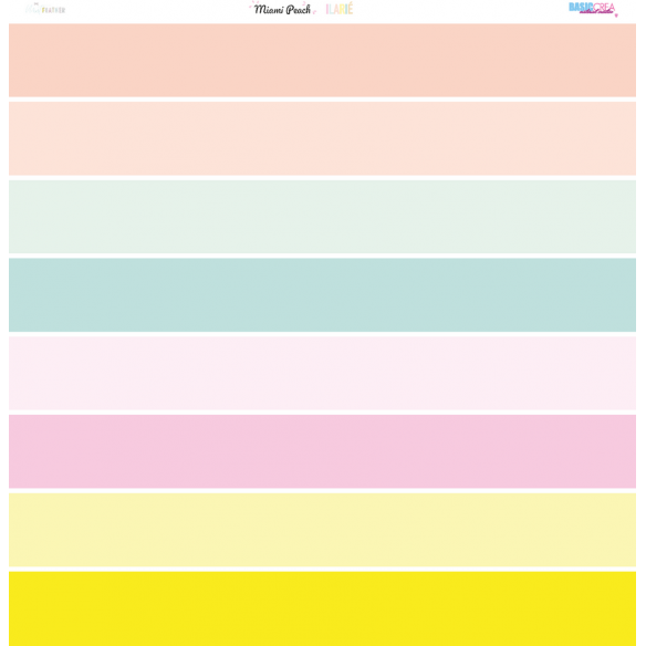 Colección de papel MIAMI PEACH