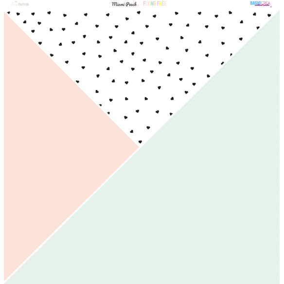 Colección de papel MIAMI PEACH