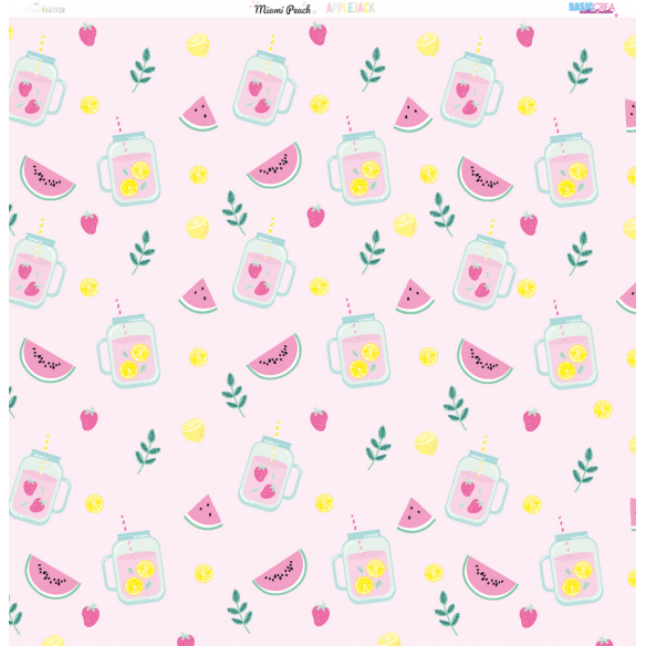 Colección de papel MIAMI PEACH