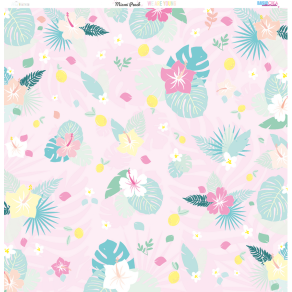 Colección de papel MIAMI PEACH