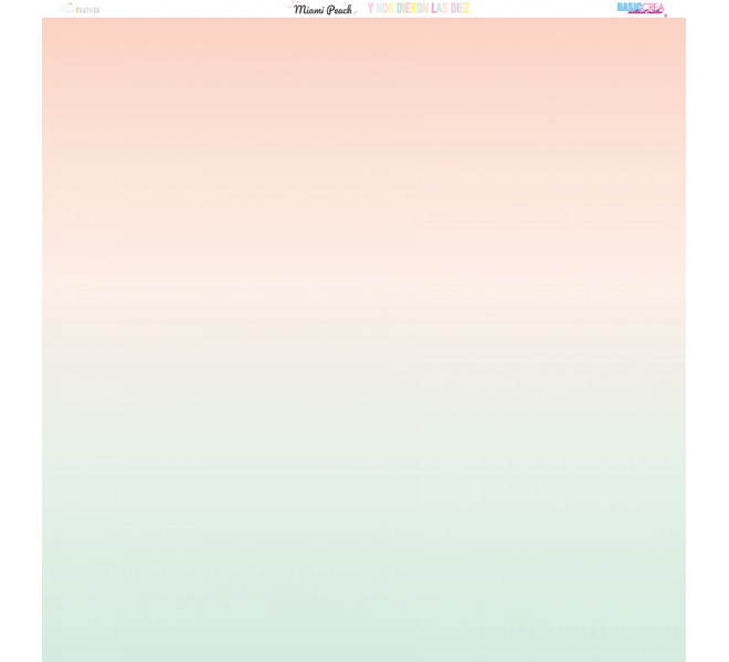 Colección de papel MIAMI PEACH