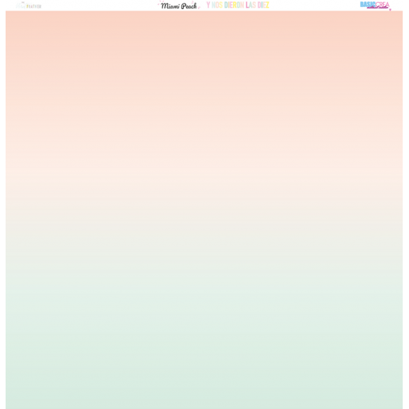 Colección de papel MIAMI PEACH