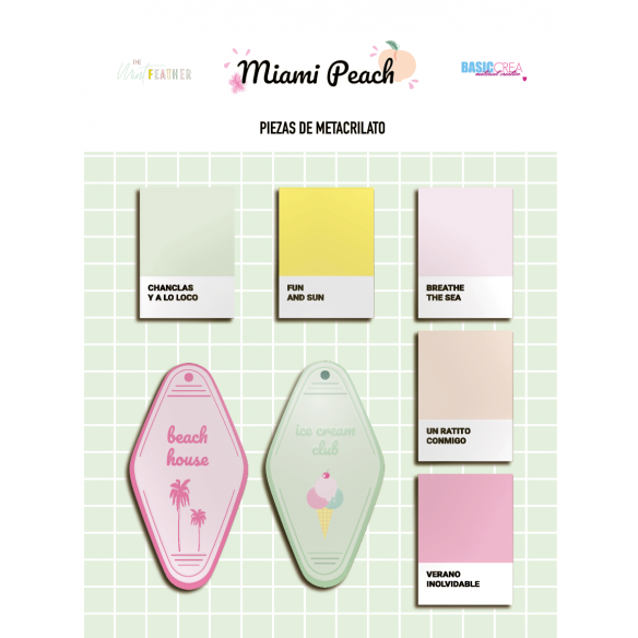 Metacrilatos MIAMI PEACH