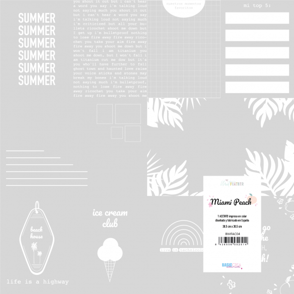 Acetato limones MIAMI PEACH