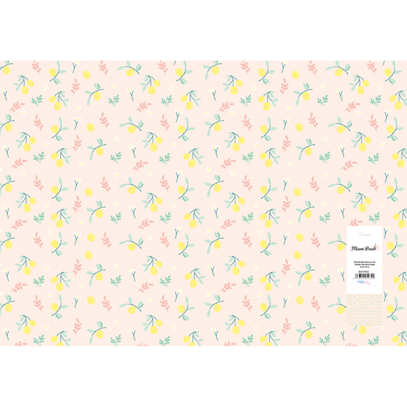 Papel para  forrar MIAMI PEACH