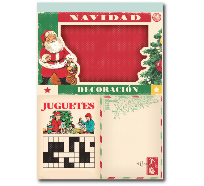 Recortables A5 Let it snow