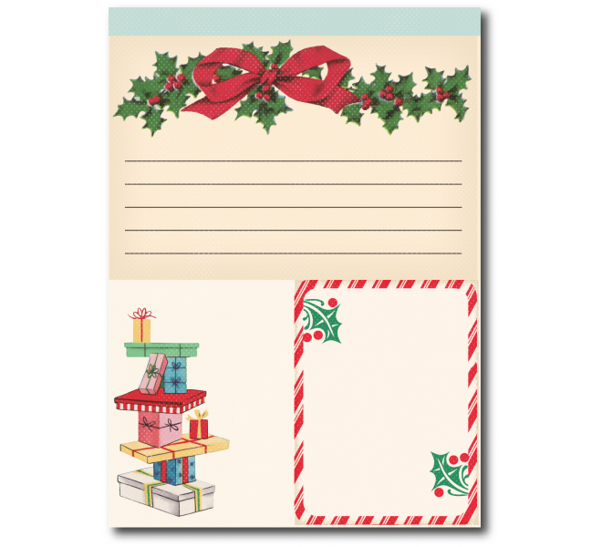 Recortables A5 Let it snow