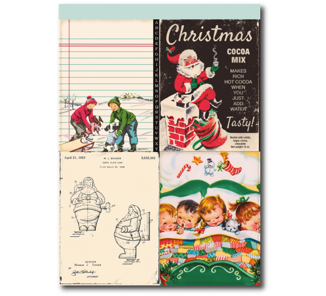 Recortables A5 Let it snow