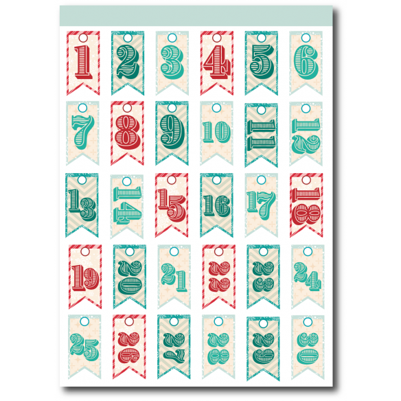 Recortables A5 Let it snow