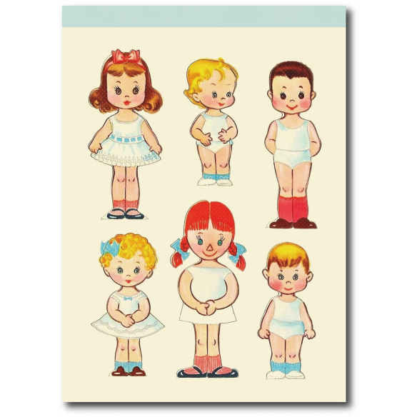 Recortables A5 Let it snow