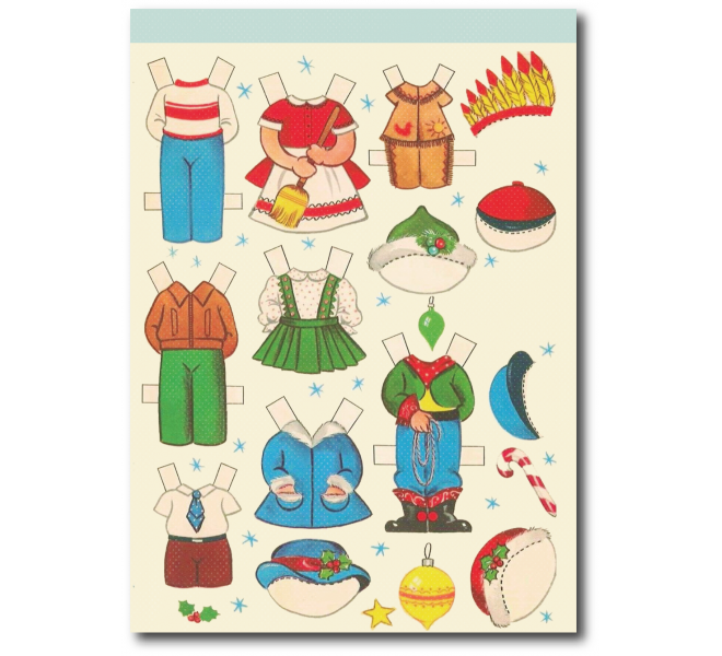 Recortables A5 Let it snow