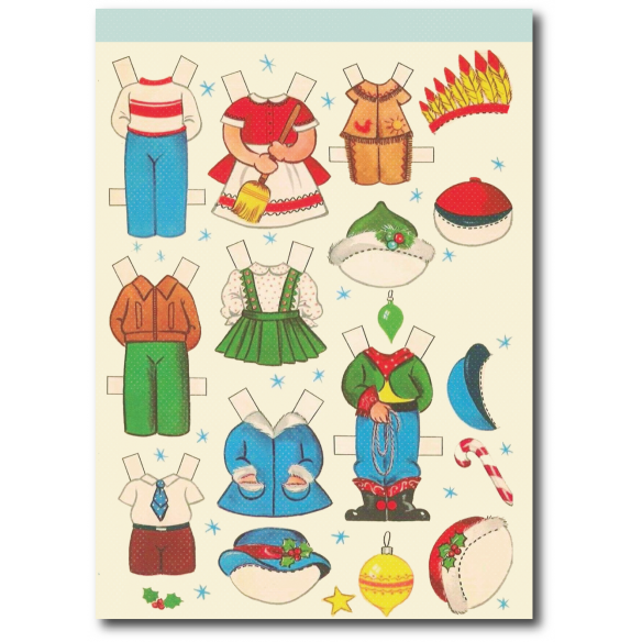 Recortables A5 Let it snow