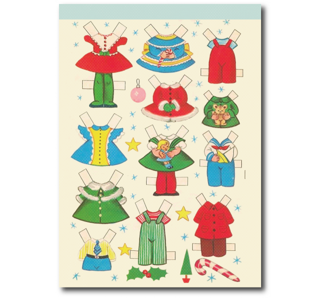 Recortables A5 Let it snow