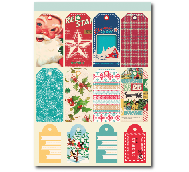 Recortables A5 Let it snow