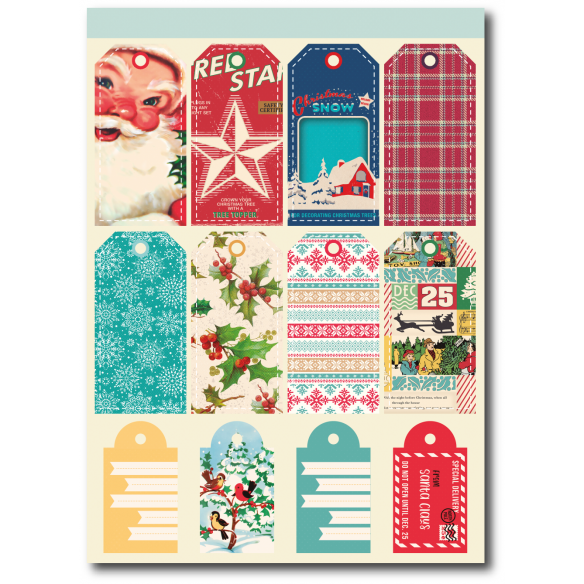 Recortables A5 Let it snow