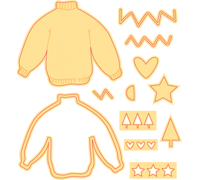 Troquel Jersey Ginger Bell