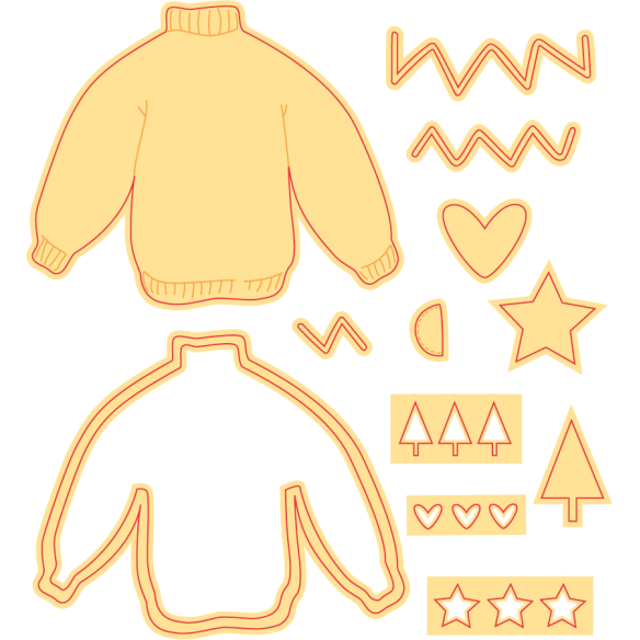 Troquel Jersey Ginger Bell