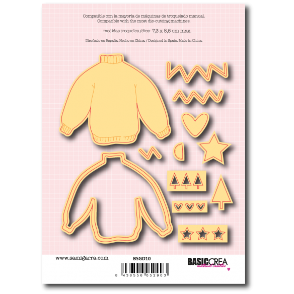 Troquel Jersey Ginger Bell