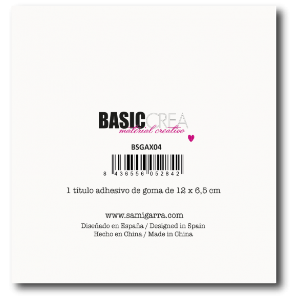 Ginger Bell título goma