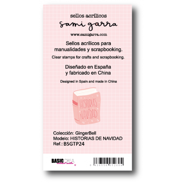 Ginger Bell Sello Historias de Navidad