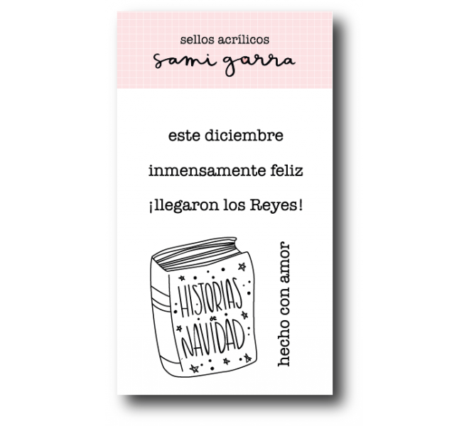 Ginger Bell Sello Historias de Navidad