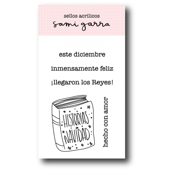 Ginger Bell Sello Historias de Navidad