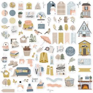 Die cuts Hola Invierno de Mintopia