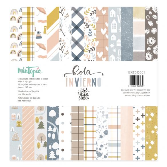 Stack 12"x12" Hola Invierno de Mintopía
