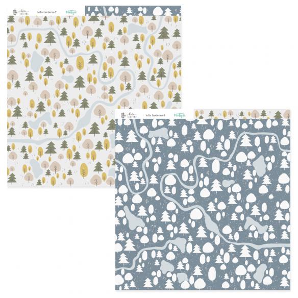 Stack 12"x12" Hola Invierno de Mintopía